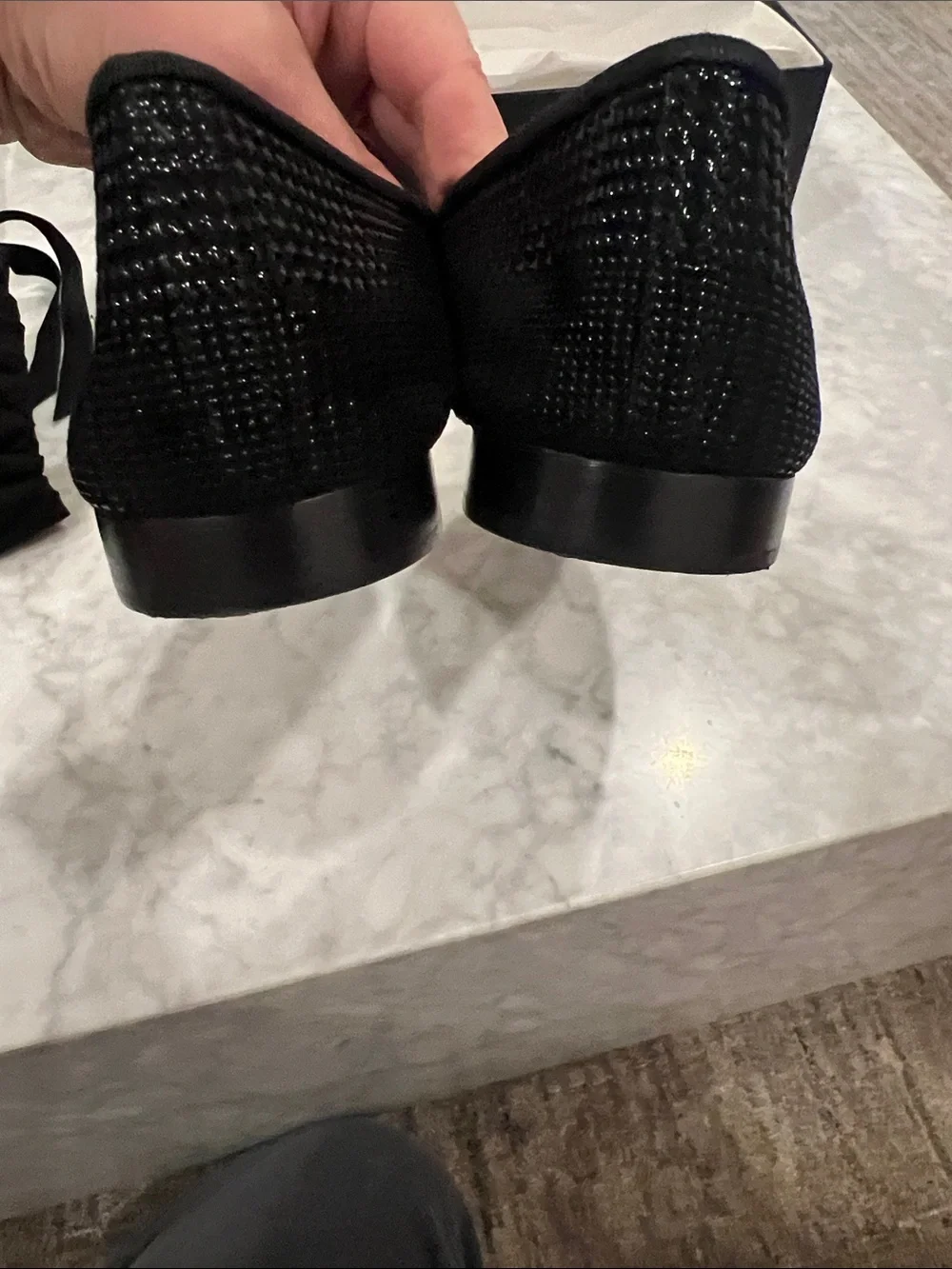 CHANEL Black  Ballet Flats size 39.5